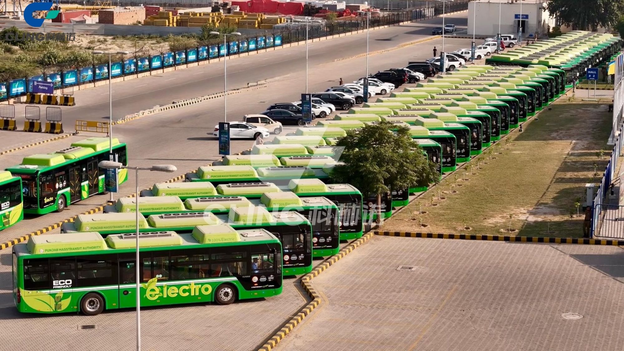 cling bus hvac system electric bus air conditioning battery thermal management system defroster