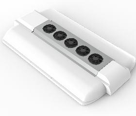 Cling CEZDD Series R744 CO2 Heat Pump Bus Air Conditioner