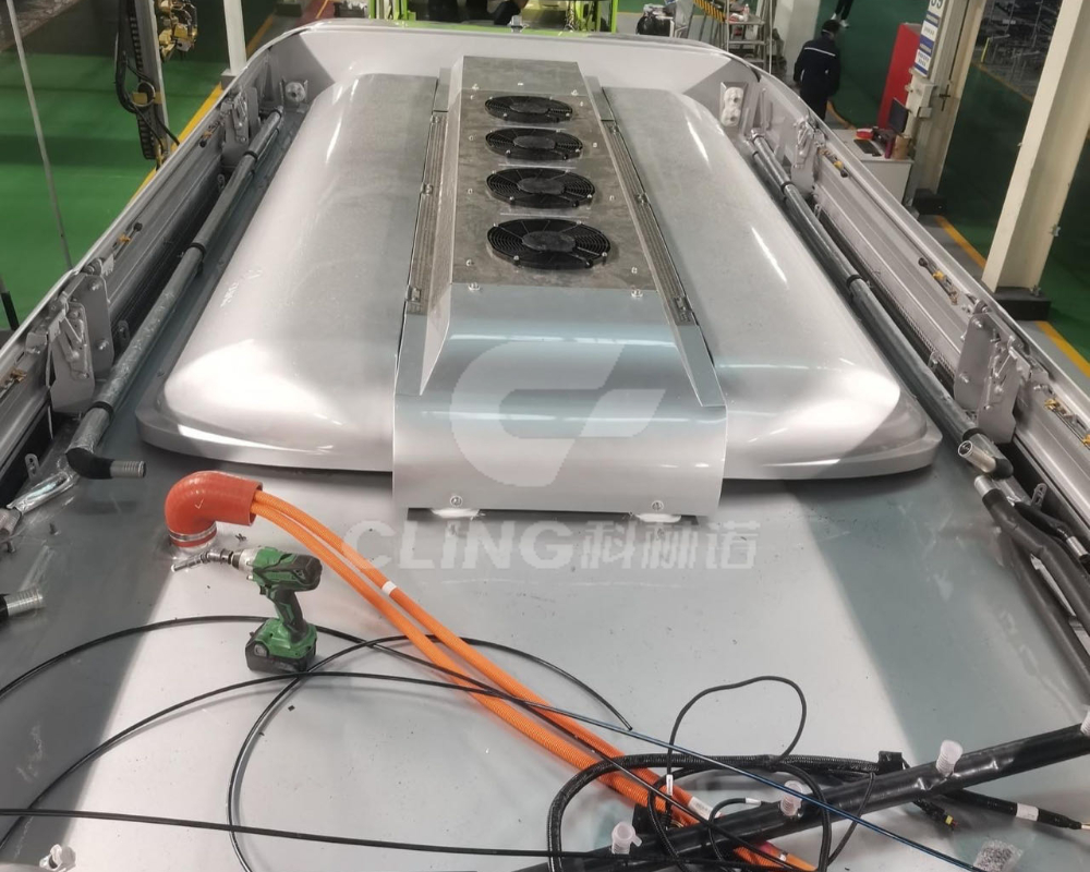 molead cling electric bus air conditioner HVAC system