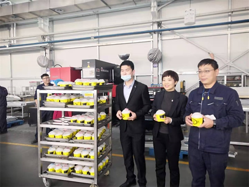 Our first cup of milk tea!