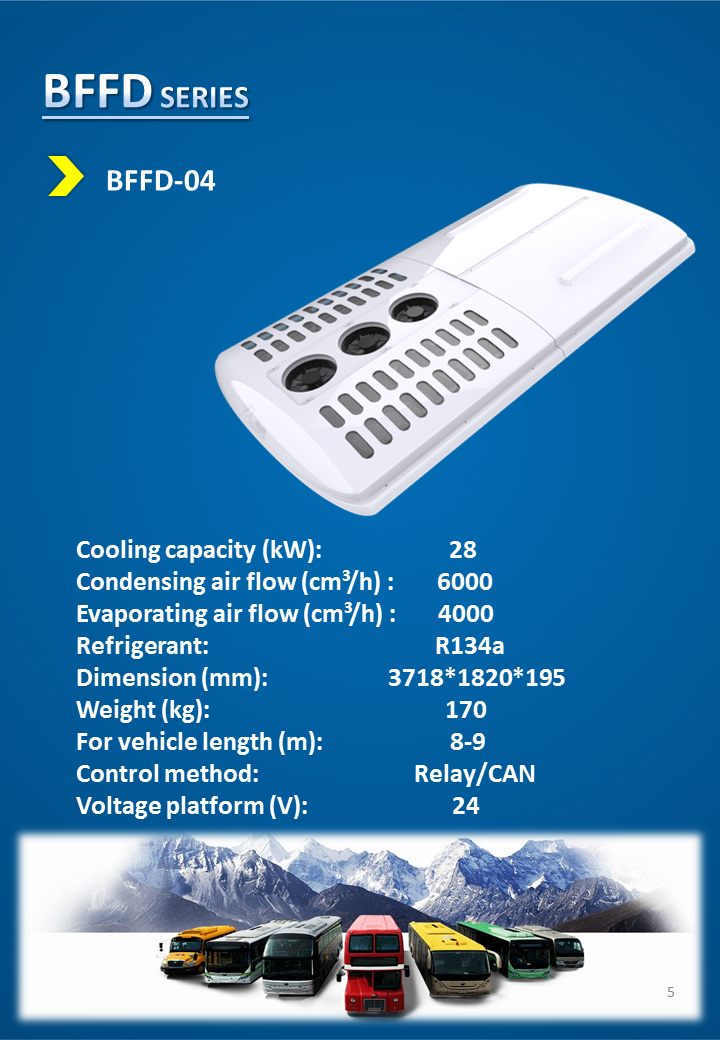 CLING BFFD-04 on YUTONG school buses