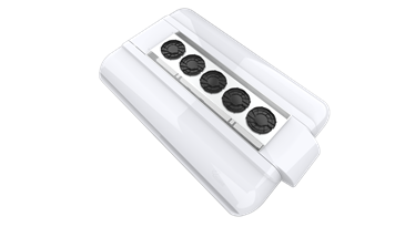 Cling integrated electric air conditioner with BTMS