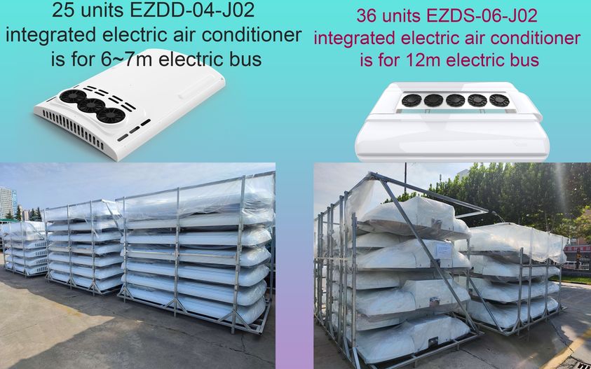CLING integrated electric A/C supplied to Europe