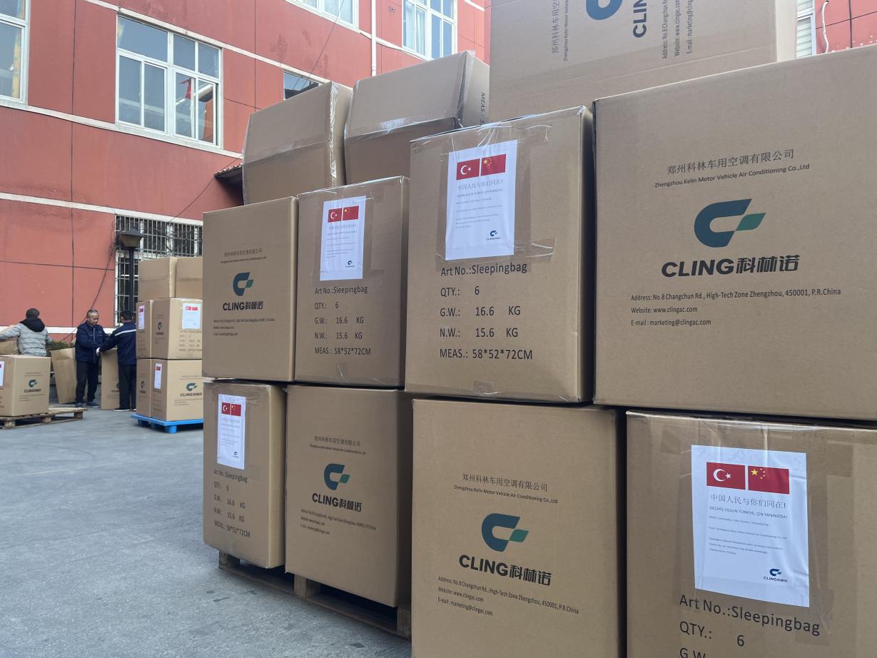 Cling Donated Supplies to the Turkish Cling Donated Supplies to the Turkish