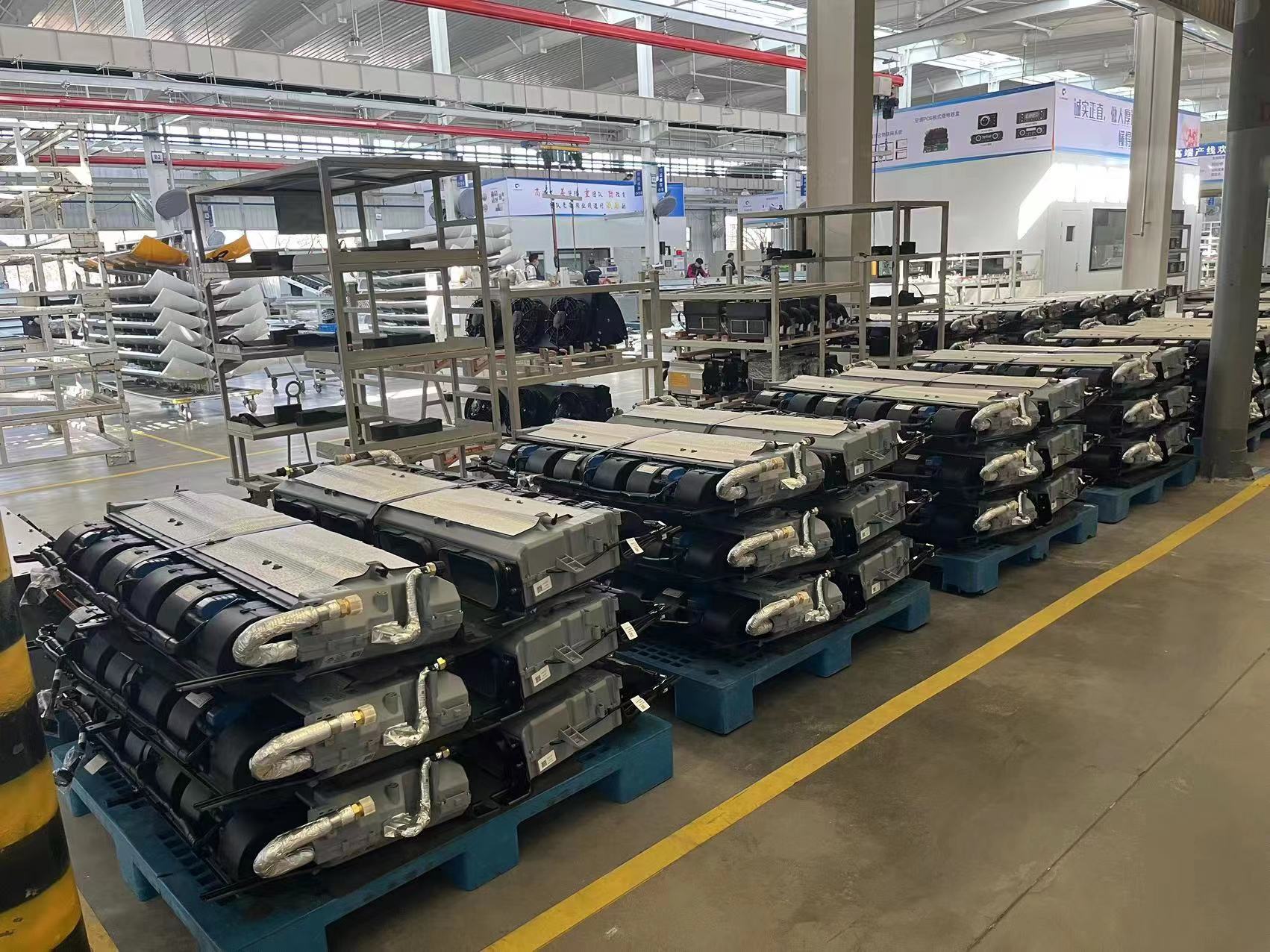 Cling has excellent air conditioning core and fan production capacity