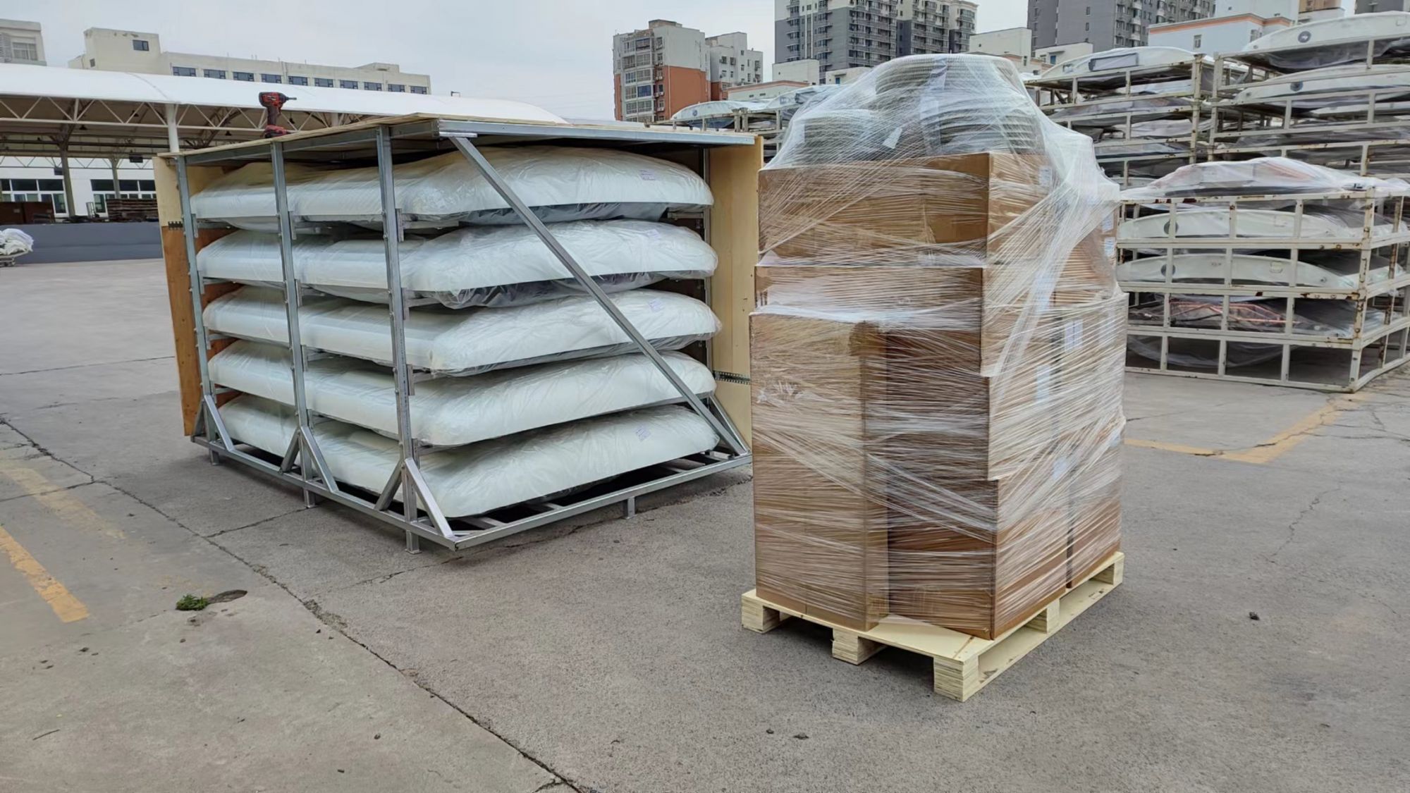 EZDD-04 products are being prepared for shipment