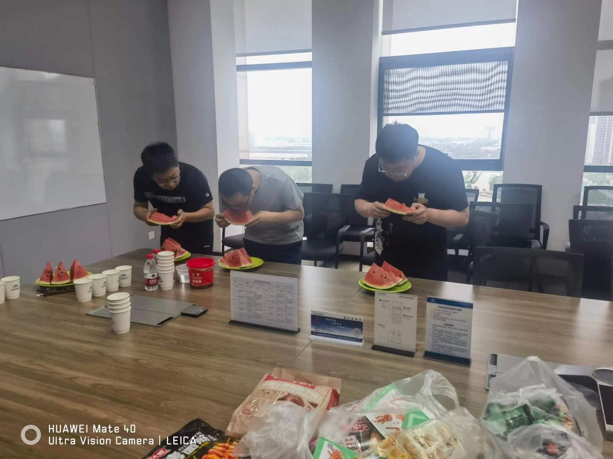 Daily activities of the sales team