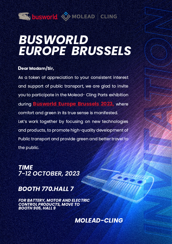 Busworld Cling parts exhibition