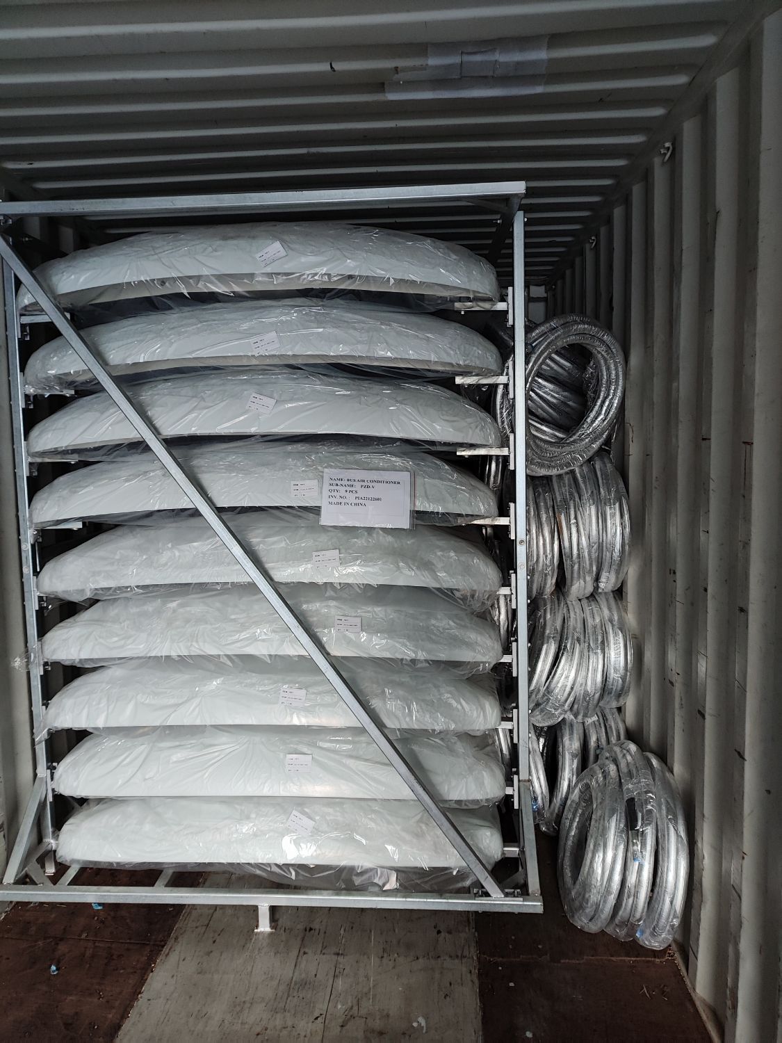 PZD-V Bus Air Conditioning Are Being Prepared for Shipment