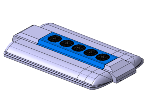 Cling CEZDD Series CO₂ Bus Air Conditioning
