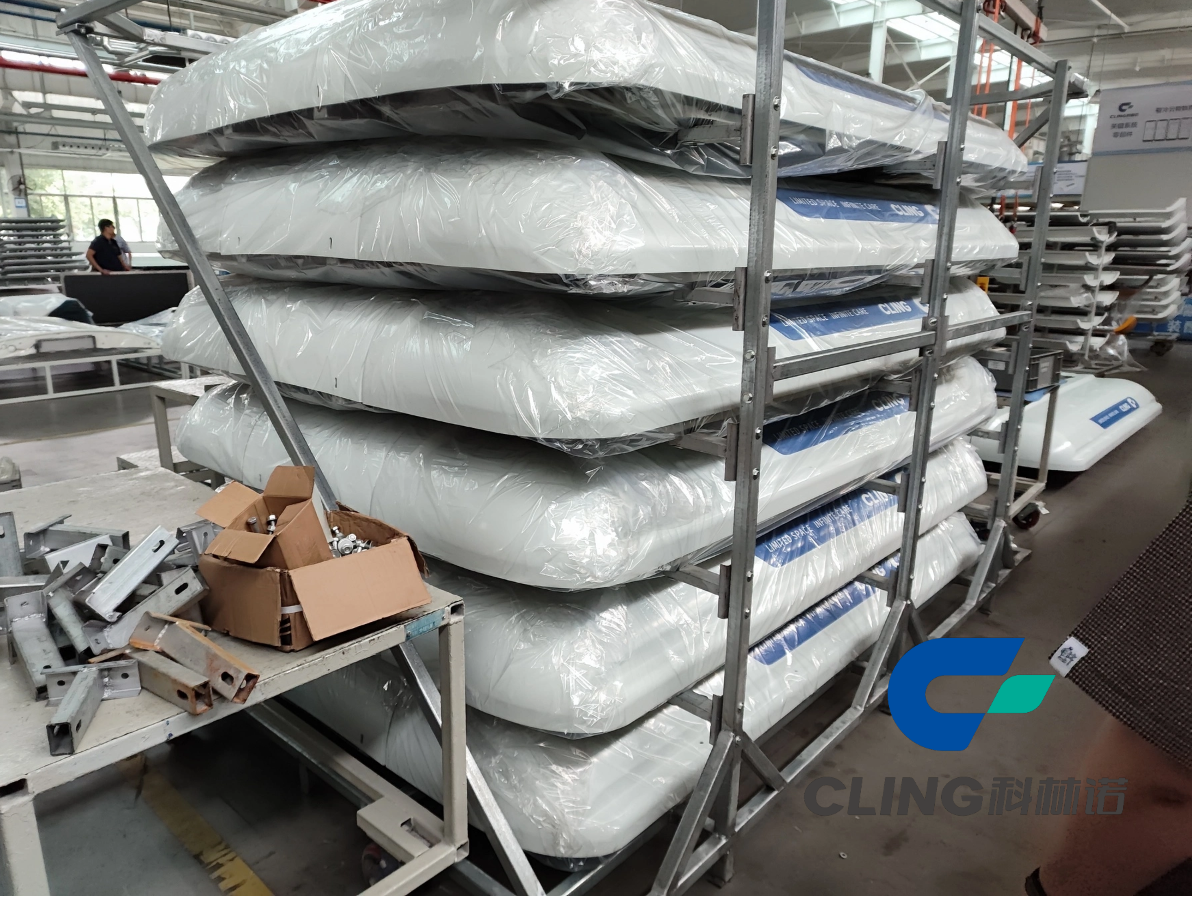 15 Sets Of Cling EZDS-06 Bus Air Conditioner are Exported To Egypt