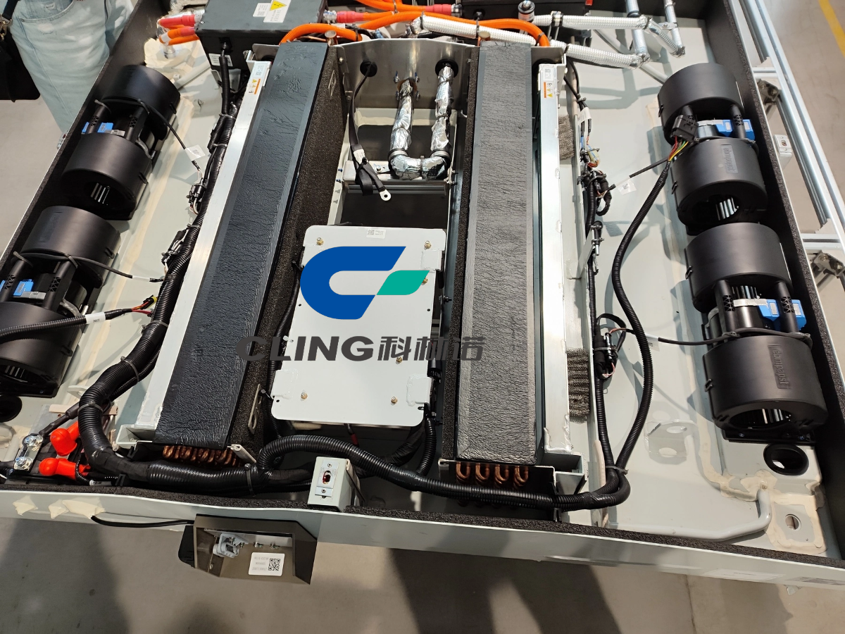 15 Sets Of Cling EZDS-06 Bus Air Conditioner are Exported To Egypt