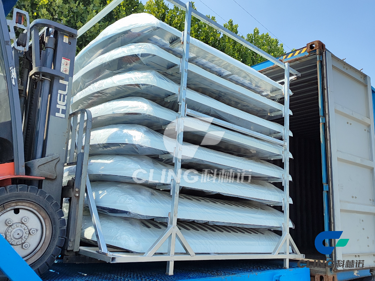 BFFD-06 Bus Air Conditioner Are Being Prepared for Shipment to Jordan