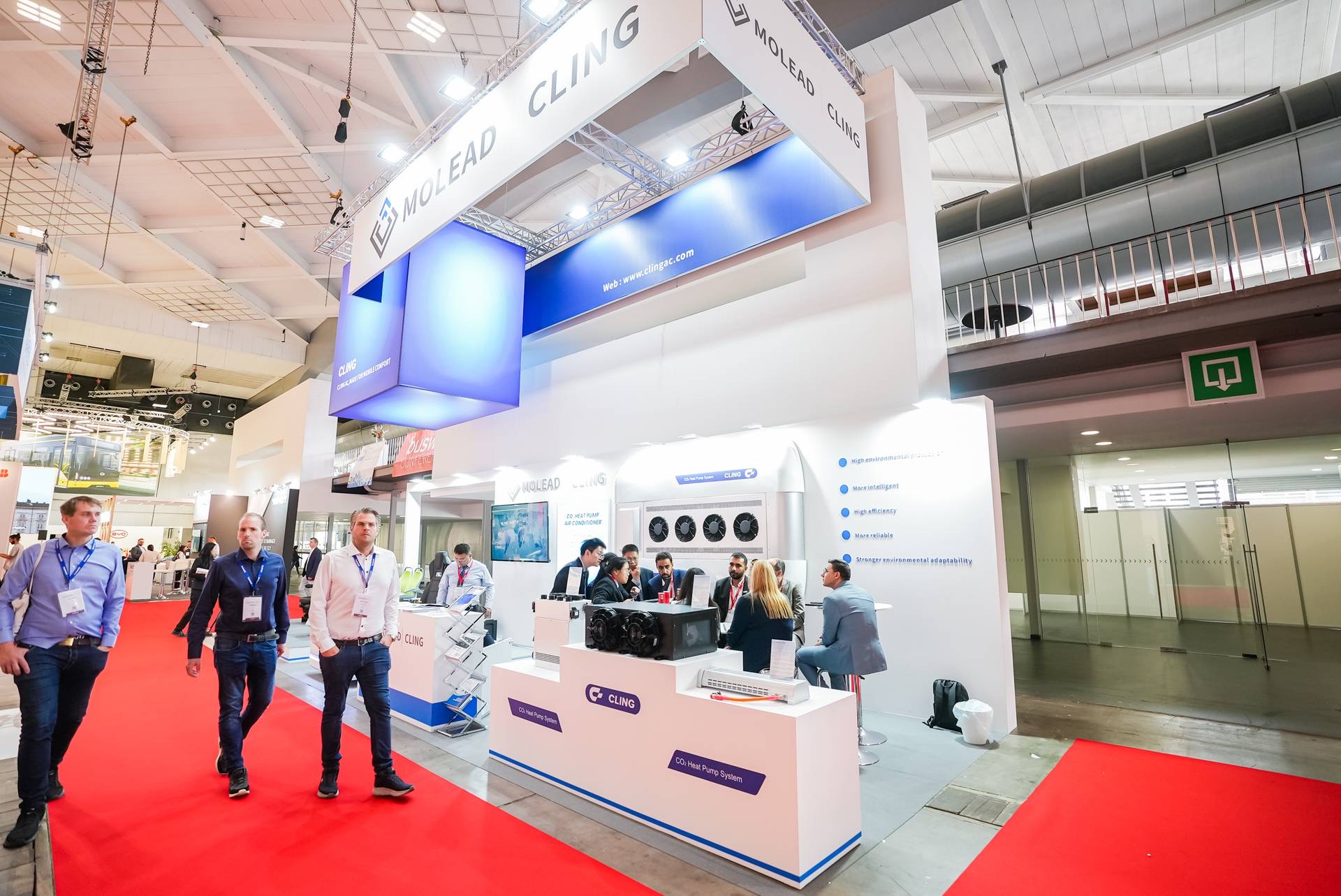 Highlights from Molead’s exhibition in Busworld Europe Brussels 2023