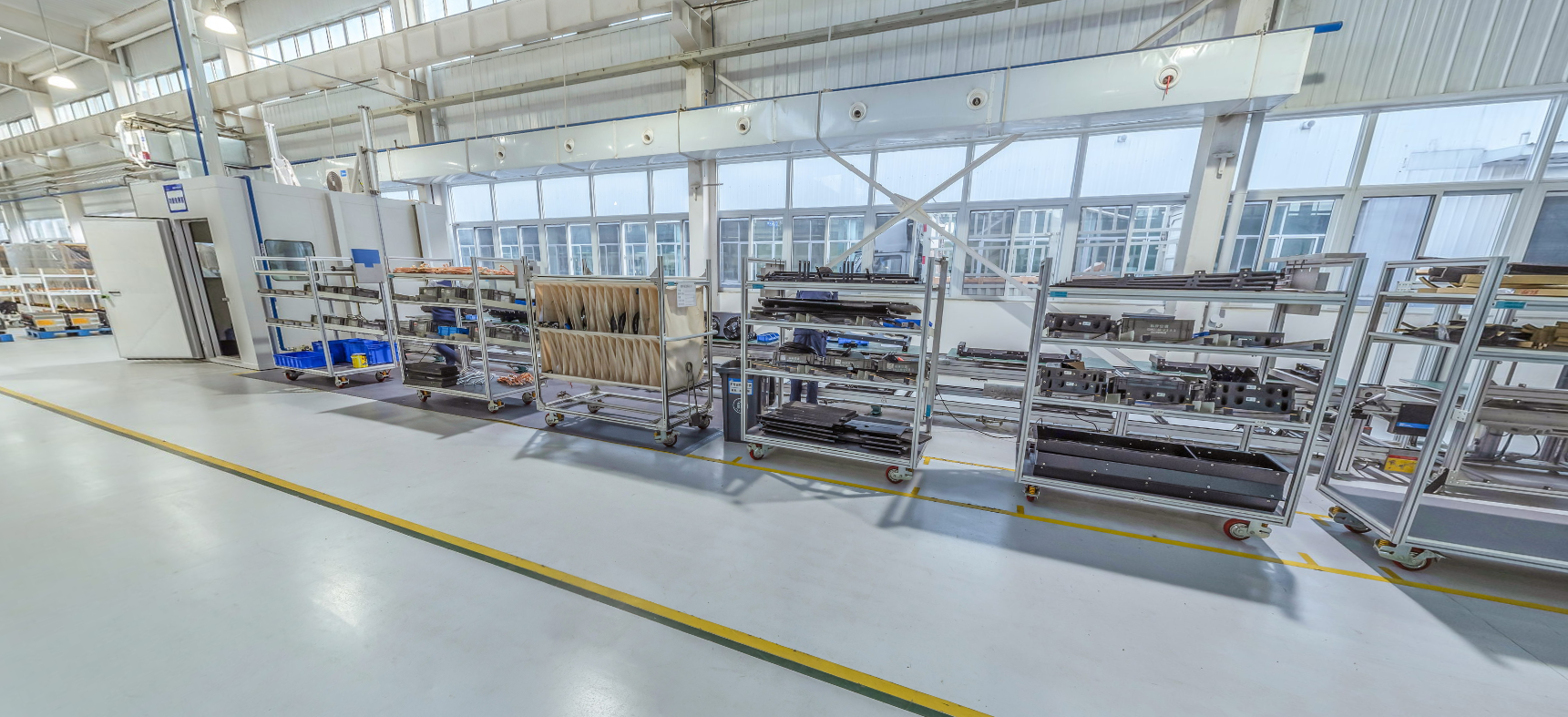 Cling Bus Air Conditioning Production Workshop Overview