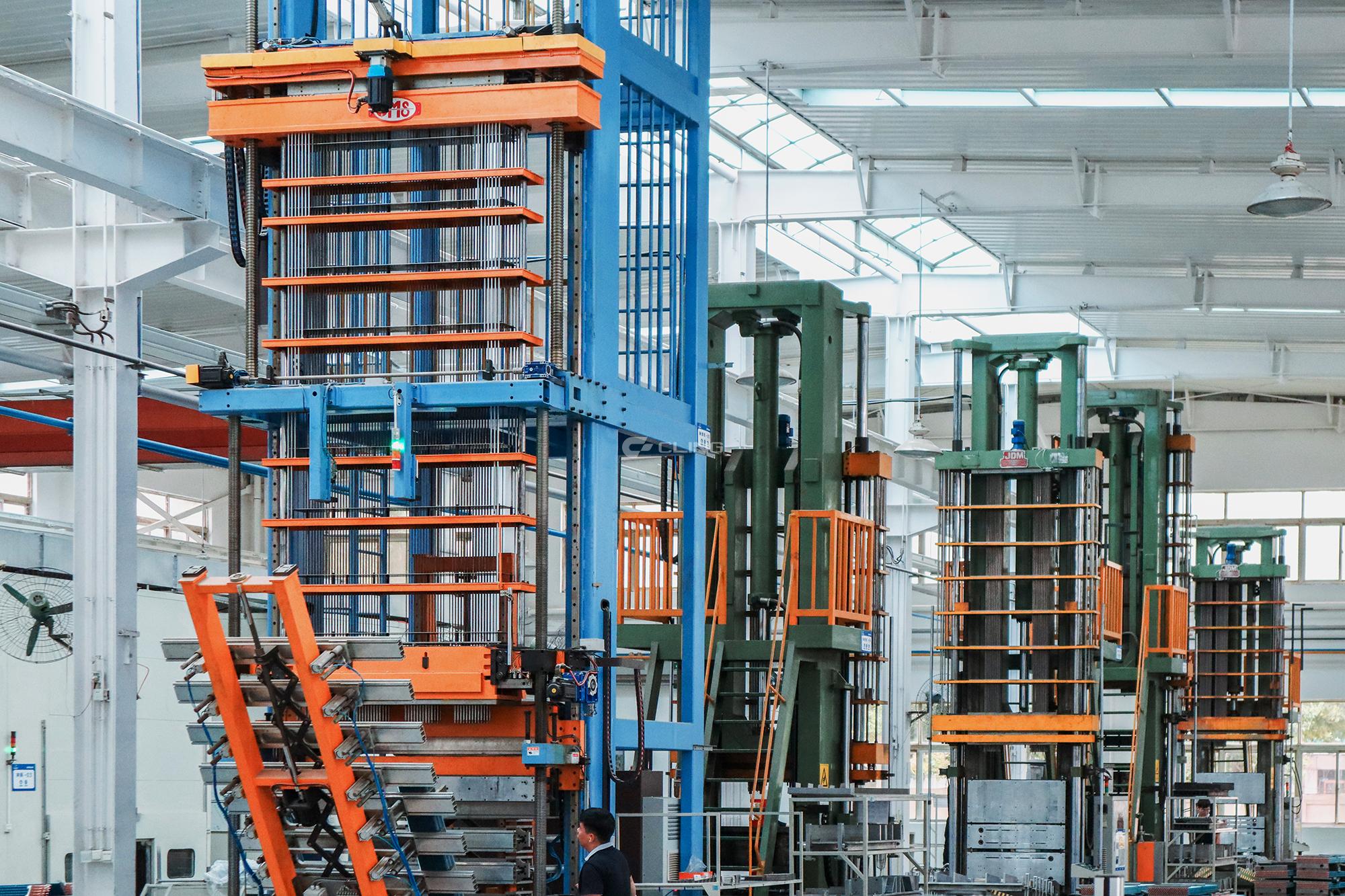 What are the key processes in the production of bus air conditioning systems